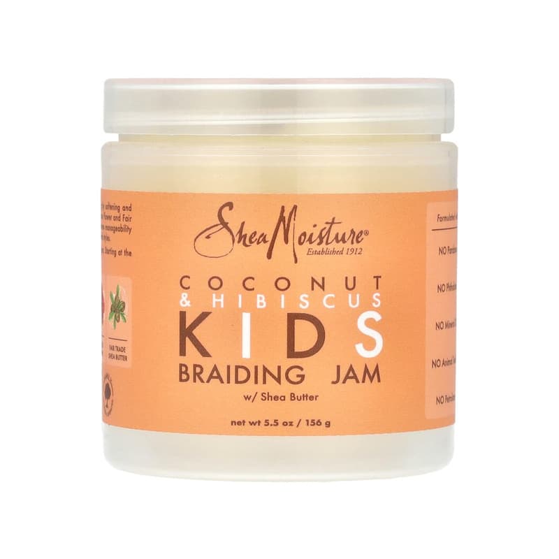 Kids Braiding Jam, Coconut & Hibiscus with Shea Butter