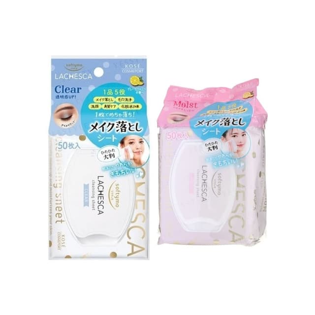 Lachesca Makeup Remover Sheet, Clear