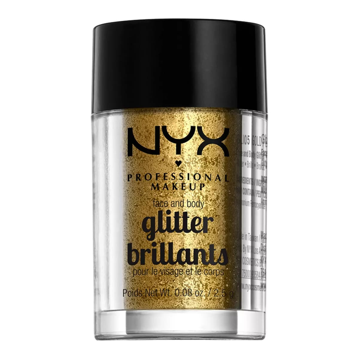Face and Body Glitter, Gold