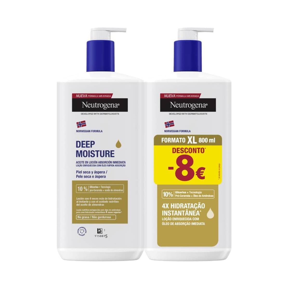Deep Moisture Oil-in-Lotion x2 ( x2)