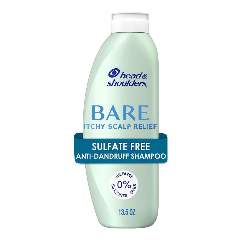 Bare Itchy Scalp Relief Dandruff Shampoo, Anti-Dandruff Treatment Mint