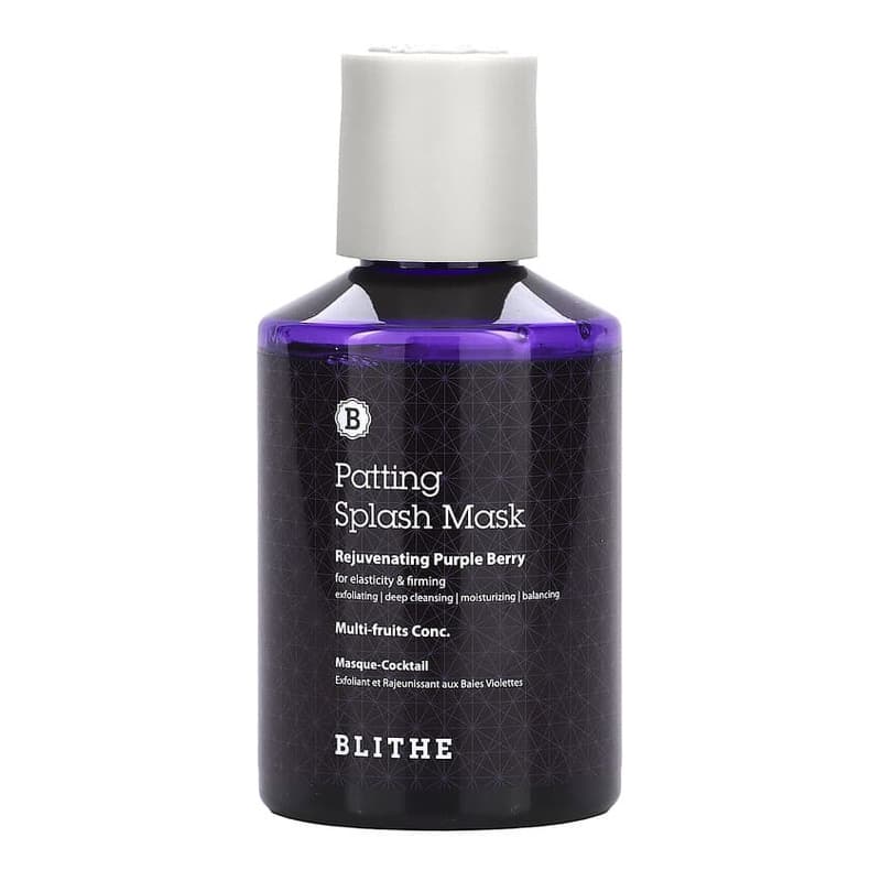 Patting Splash Beauty Mask, Rejuvenating Purple Berry