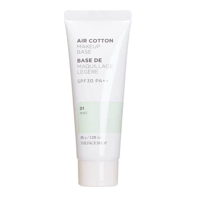 Air Cotton Makeup Base SPF30 PA++, #01 Mint