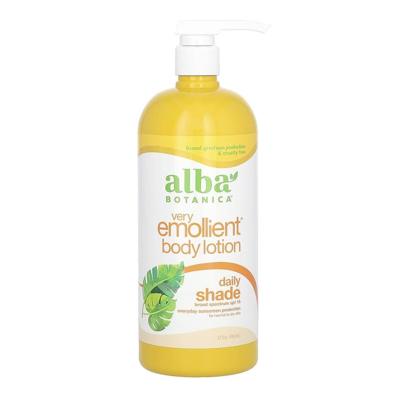 Very Emollient Body Lotion, Daily Shade, SPF 15