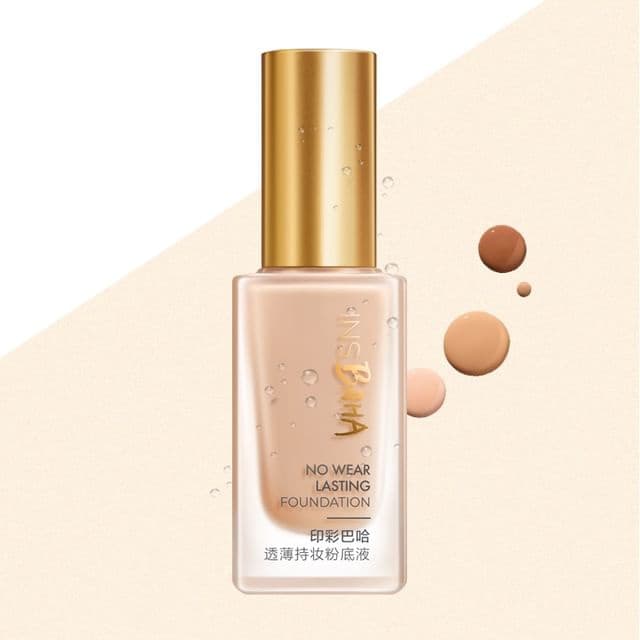 INS.BAHA No Wear Lasting Foundation (Soft), W01 Porcelain White