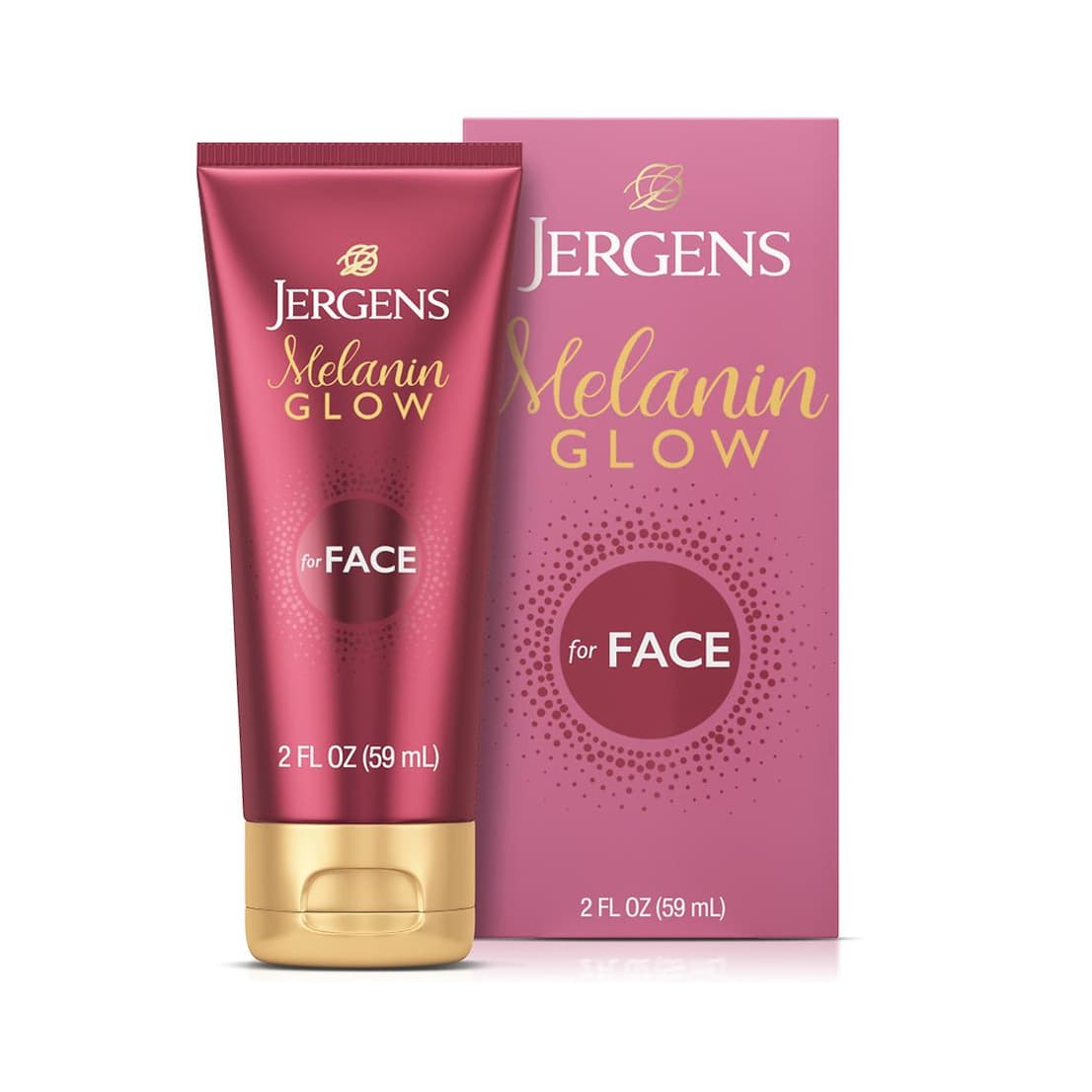 Melanin Glow Moisturizer for Face, Luminizer With Hyaluronic Acid