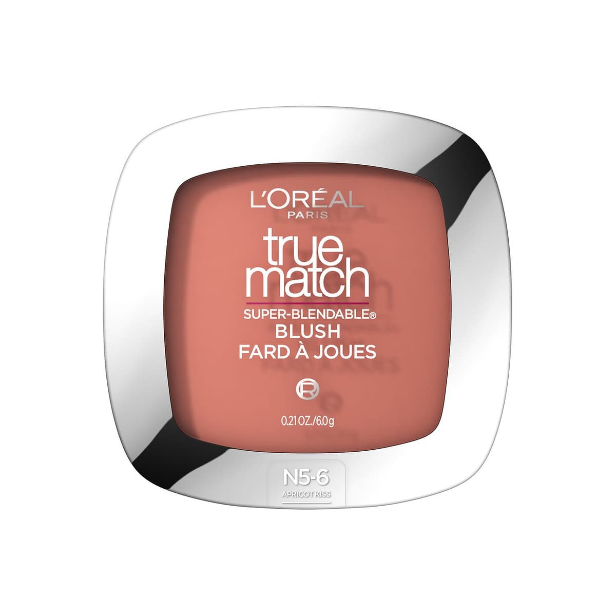 Super-Blendable Blush, Soft Powder Texture, Long Lasting, N5-6 Apricot Kiss