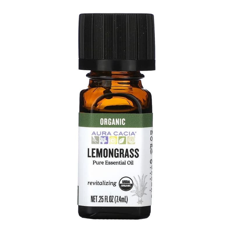 Pure Essential Oil, Organic Lemongrass
