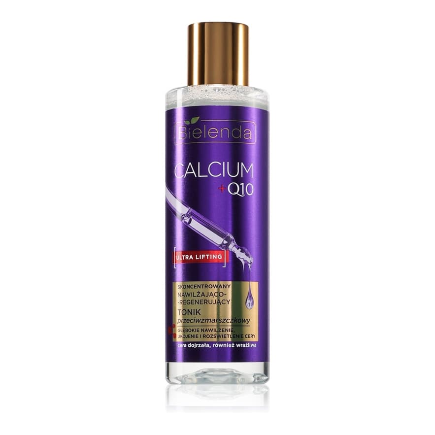 Calcium + Q10 Concentrated moisturizing and regenerating anti-wrinkle tonic