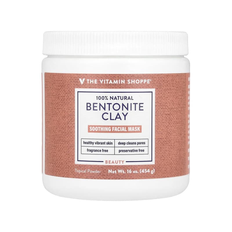 100% Natural Bentonite Clay Soothing Beauty Facial Mask