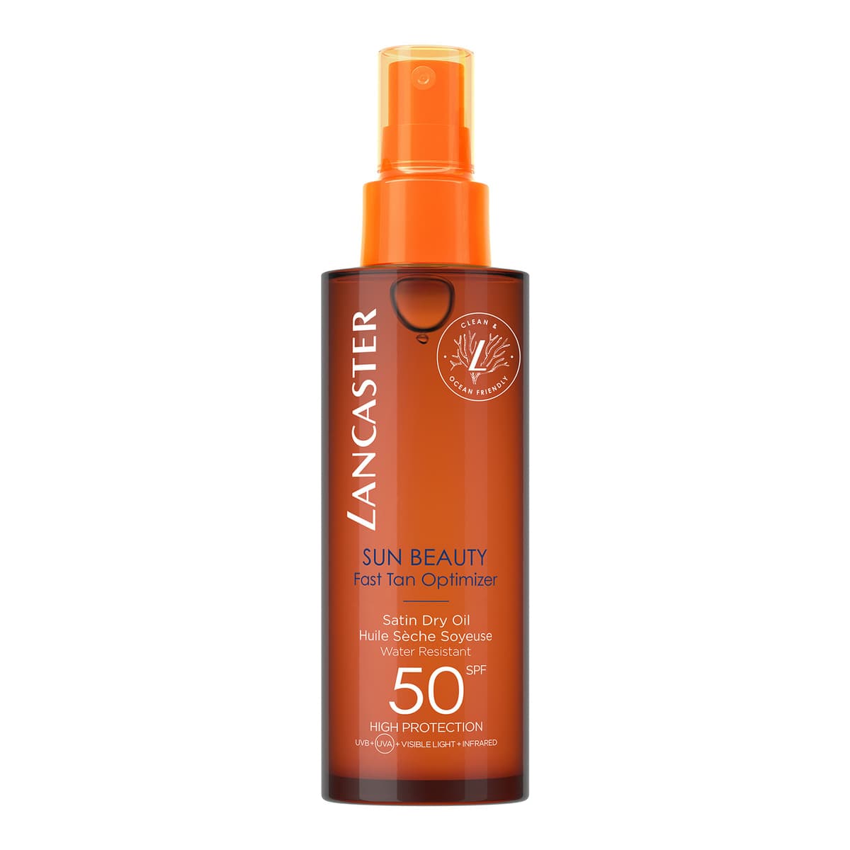Sun Beauty Fast Tan Optimizer Satin Dry Oil SPF50