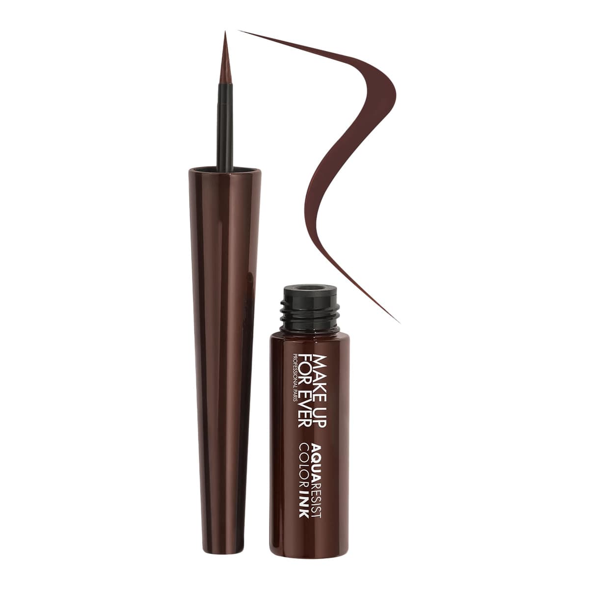 Aqua Resist Color Ink 24HR Waterproof Liquid Eyeliner, #2 Matte Wood