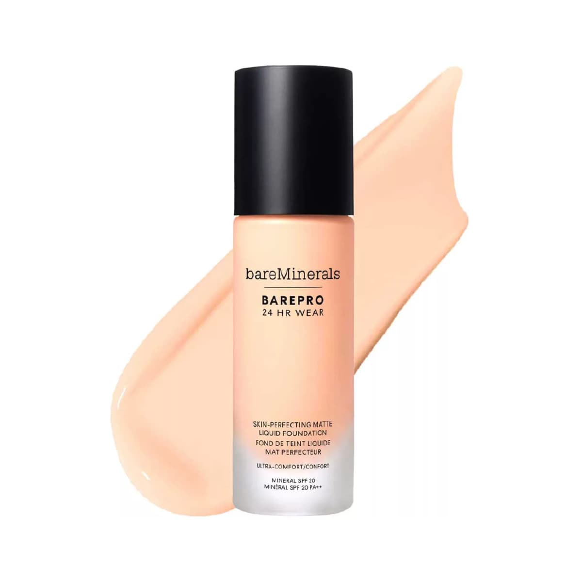 Barepro 24hr Matte Comfort Liquid Foundation Mineral SPF20, Fair 10 Neutral