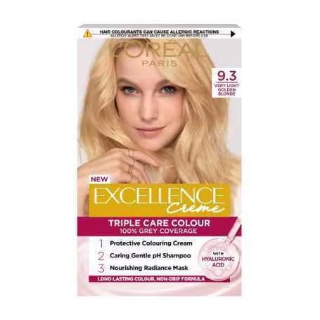 Excellence Creme 9.3 Light Golden Blonde Hair Dye