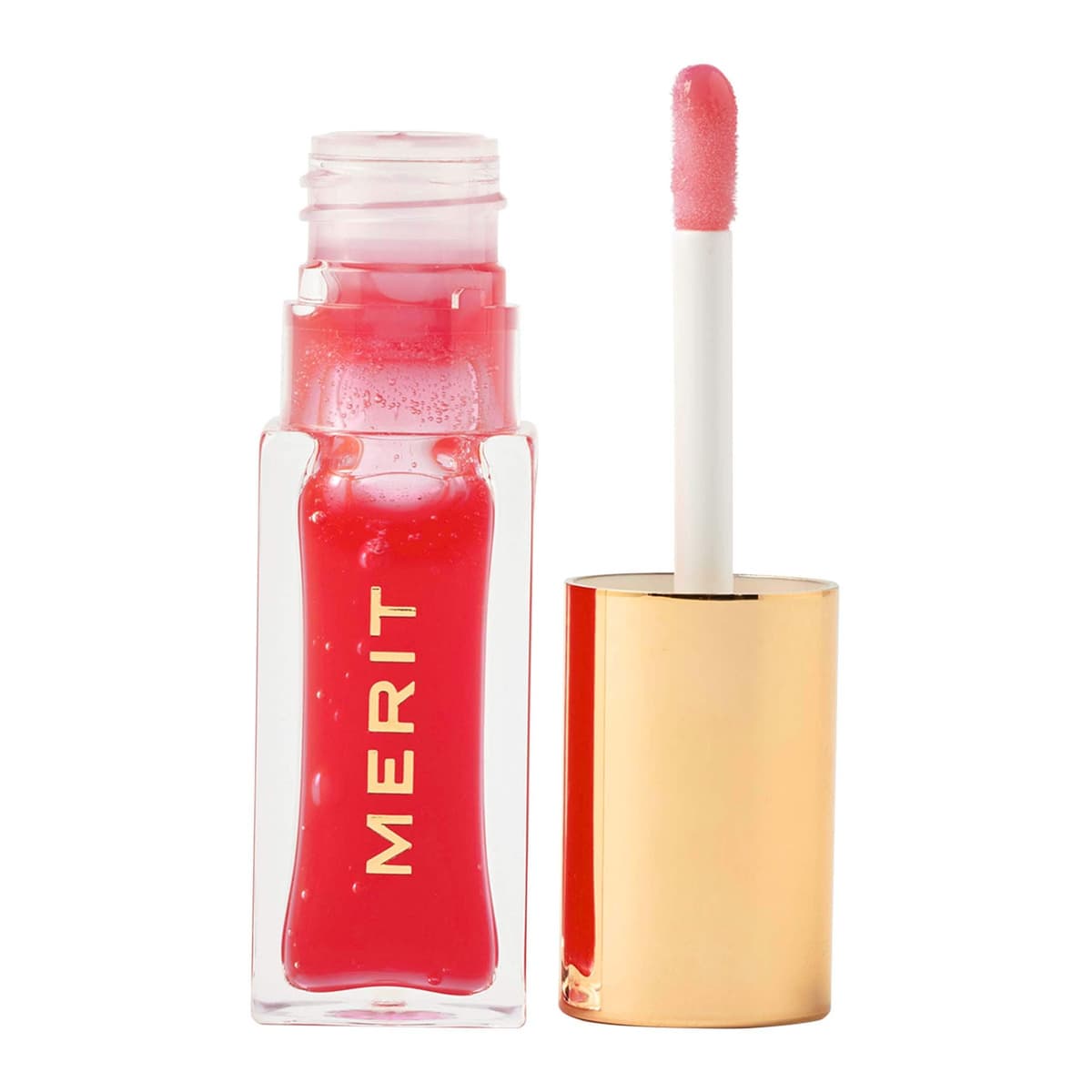 Shade Slick Gelée Sheer Tinted Lip Oil, Maraschino