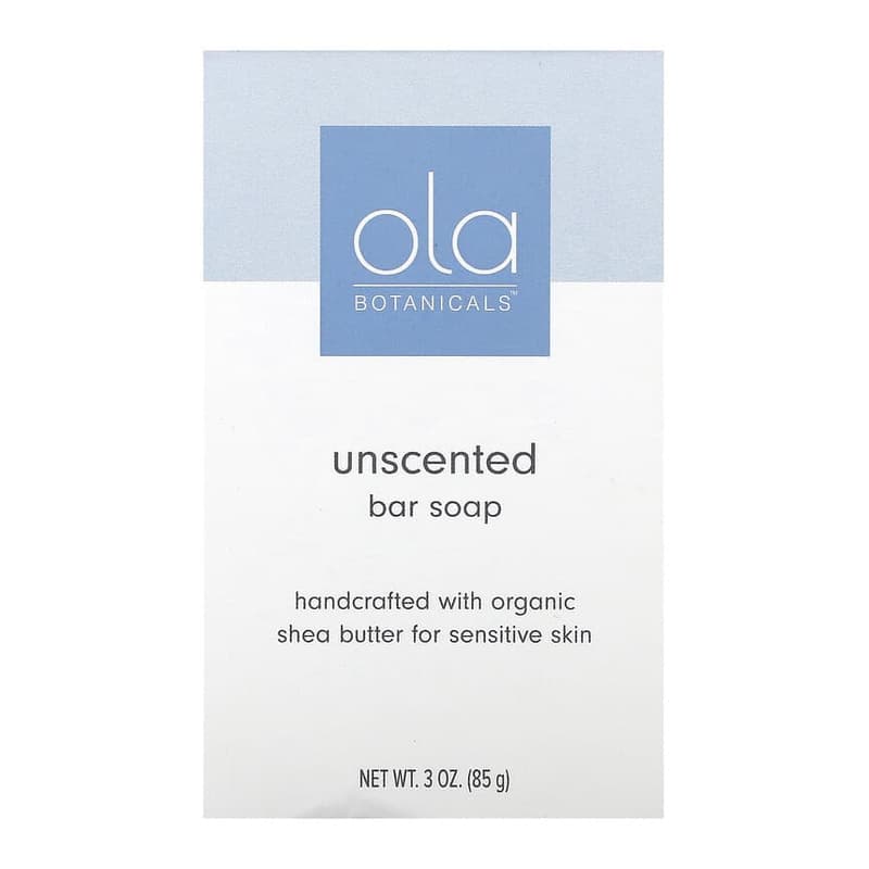 Ola Botanicals, Bar Soap, Unscented