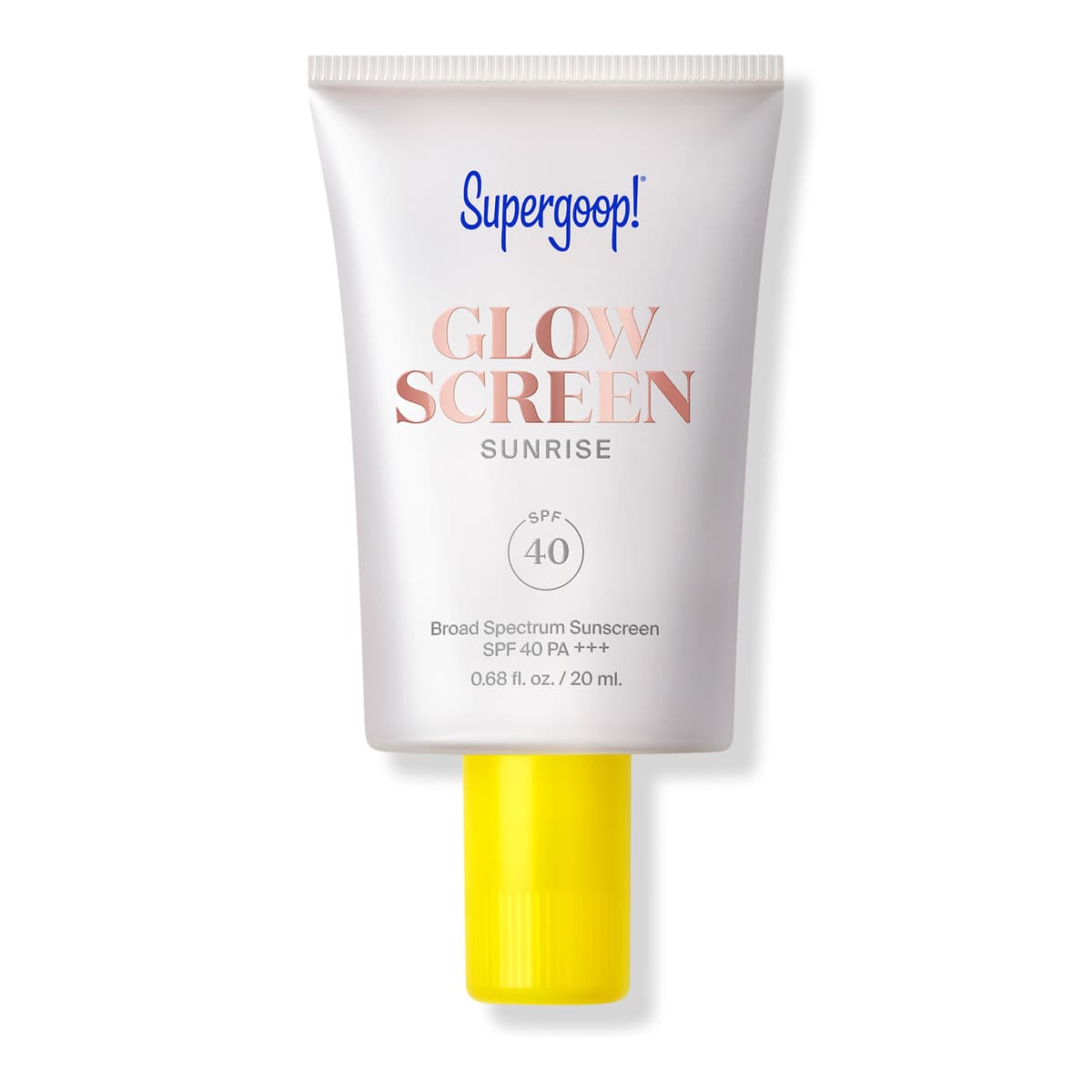 Mini Glowscreen SPF 40 Sunscreen with Hyaluronic Acid + Niacinamide, Sunrise