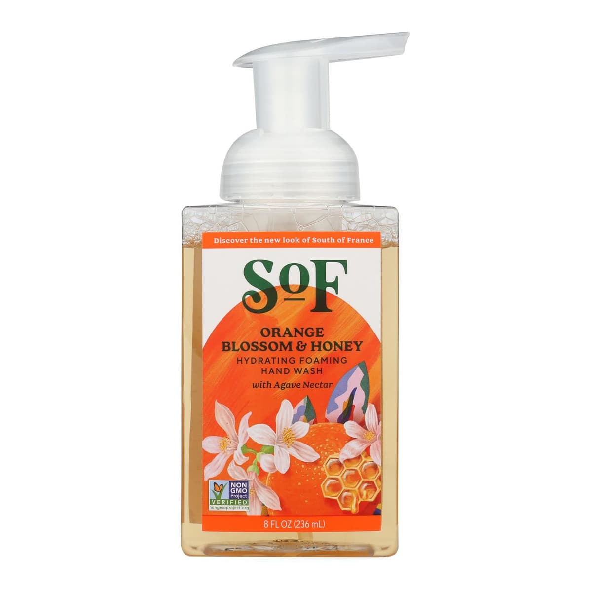 Orange Blossom and Honey Hydrating Foaming Hand Soap - 8 fz