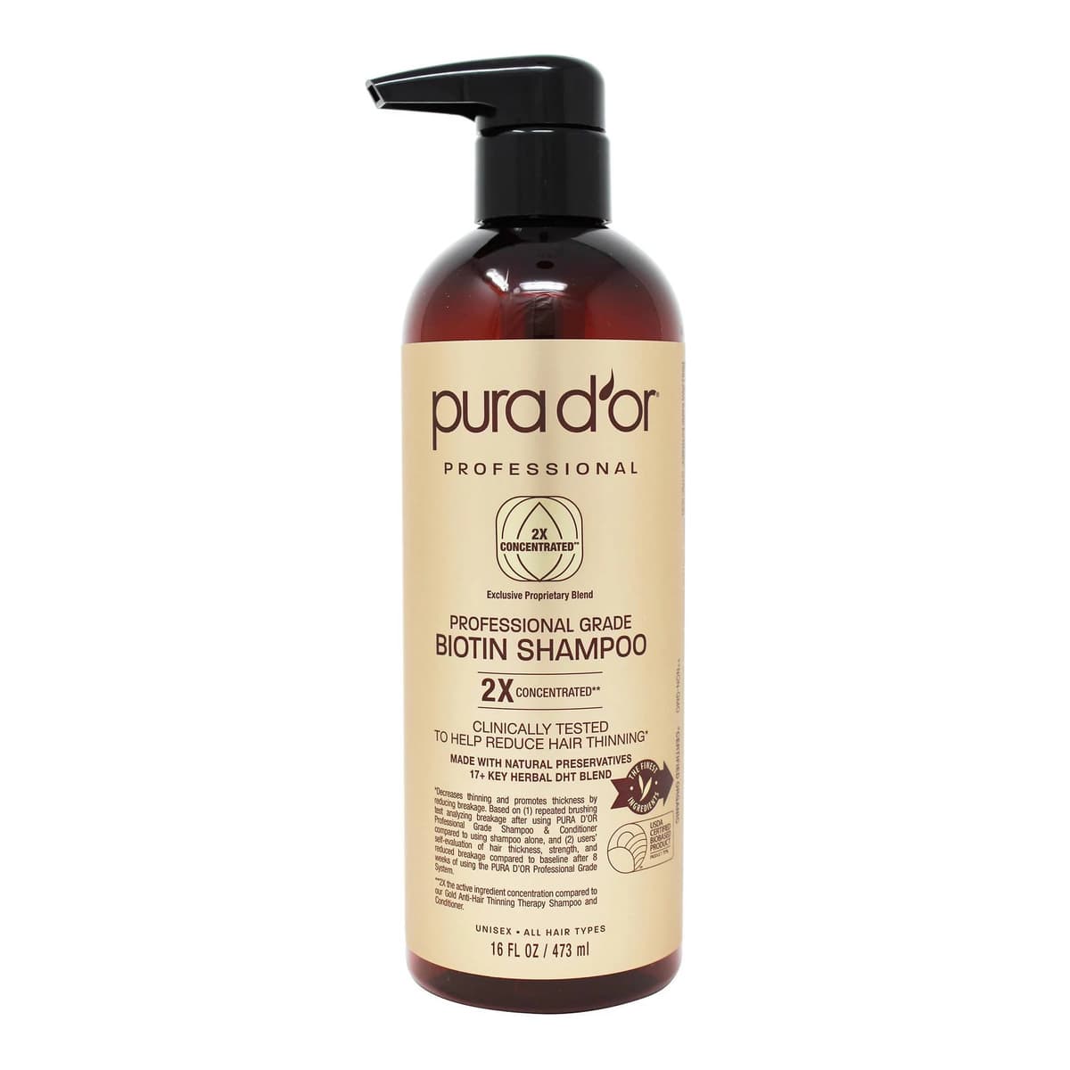 Professional Grade Biotin Shampoo