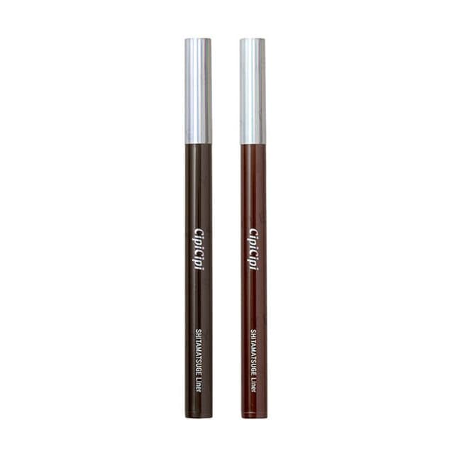 Shitamatsuge Lower Eyelashes Liner, #01 Jimatsuge Brown