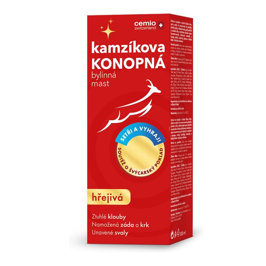 Kamzík hemp ointment