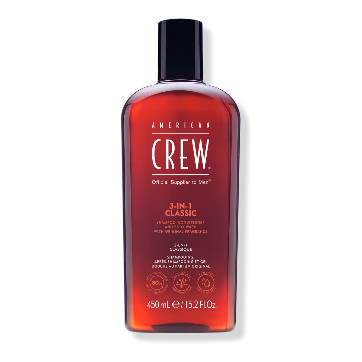 3-In-1 Shampoo, Conditioner and Body Wash