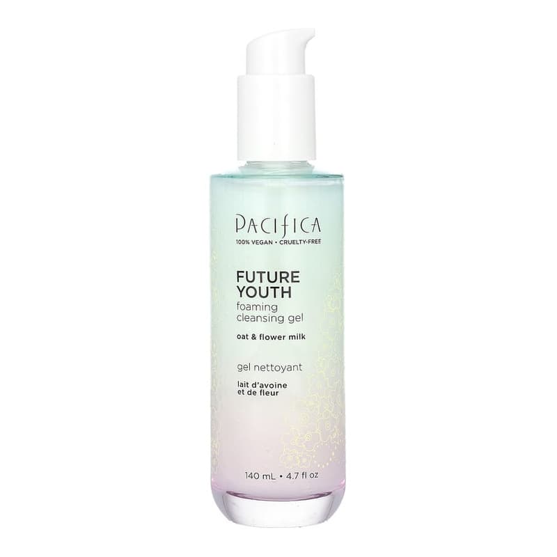 Future Youth, Foaming Cleansing Gel, Oat & Flower Milk