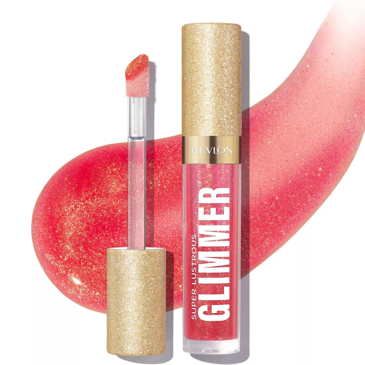 Super Lustrous Glimmer Gloss - Plant Based Glitter, #007 Haute Honey