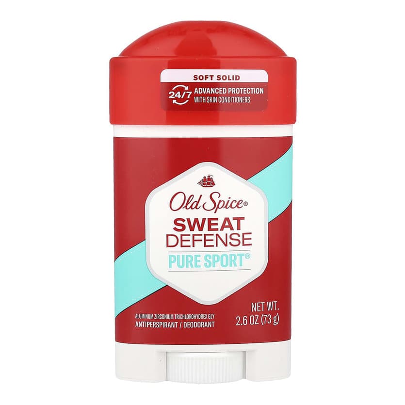 Sweat Defense, Antiperspirant Deodorant, Soft Solid, Pure Sport®