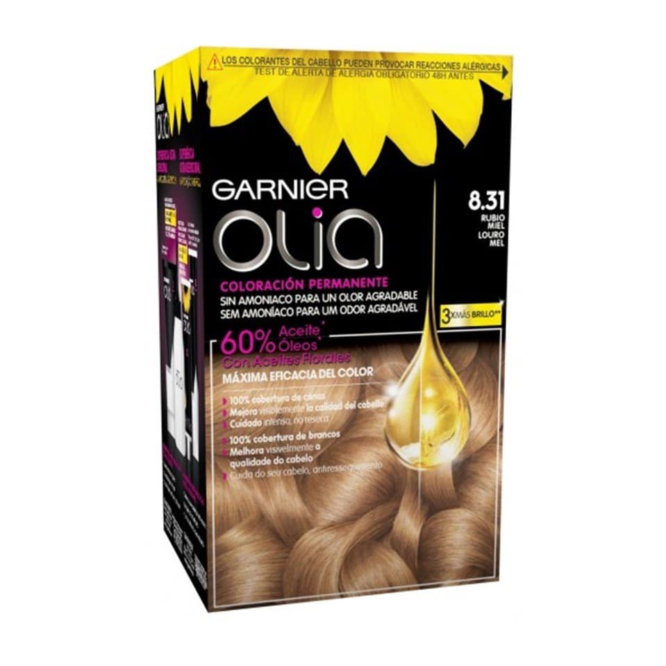 Olia Permanent Hair Dye olden Ash Blonde