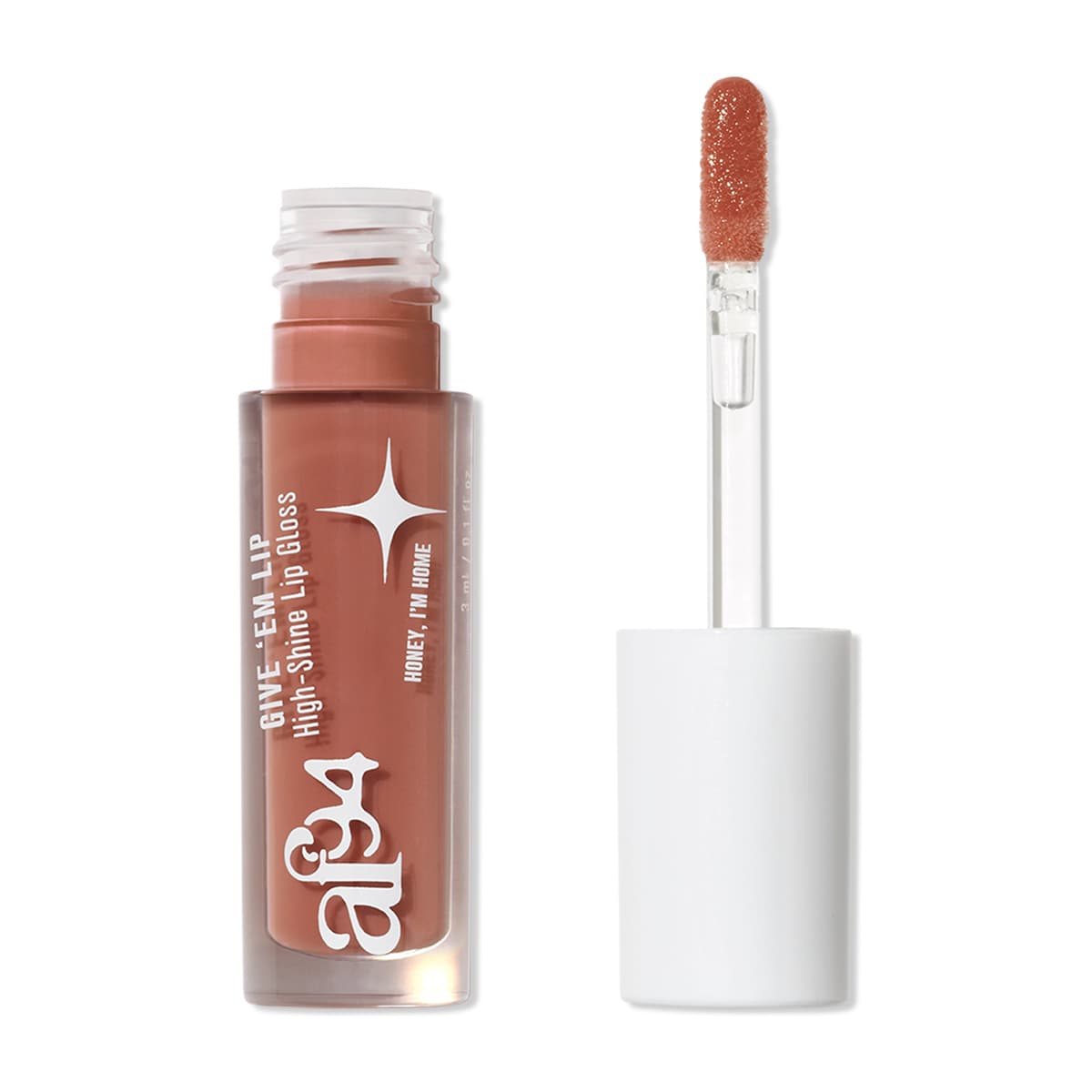 Give 'Em Lip High-Shine Lip Gloss, Honey, I'm Home
