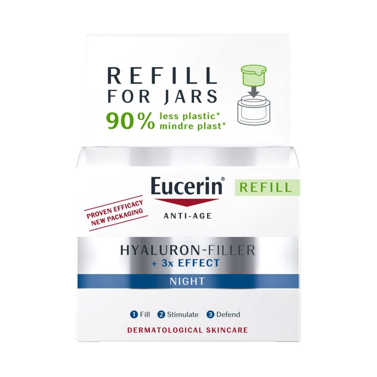 Hyaluron-Filler Anti-Ageing Night Cream Refill
