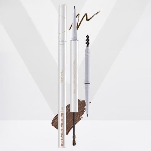 3 In 1 Dual-Ended Browcara, R01 Light Brown