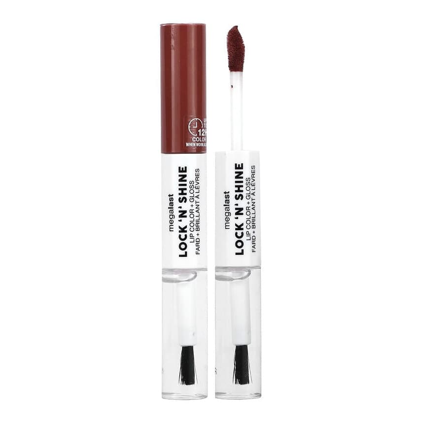 MegaLast, Lock 'N' Shine, Lip Color + Gloss, Affogato Dreams