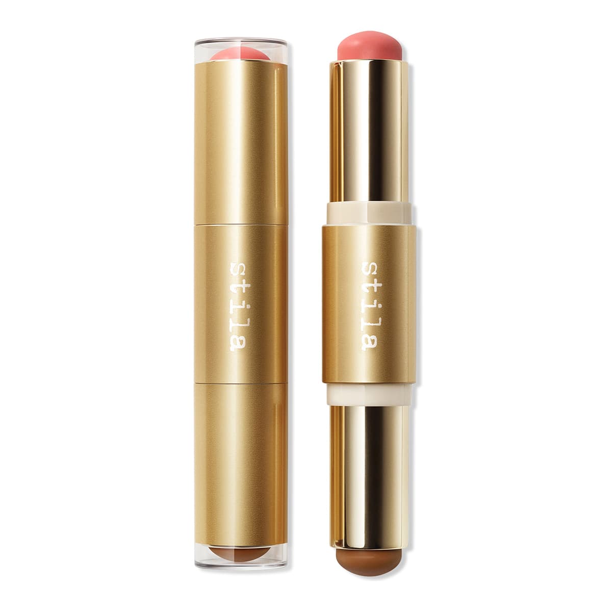 Blush & Bronze Hydro-Blur Cheek Duo, Grapefruit & Caramel
