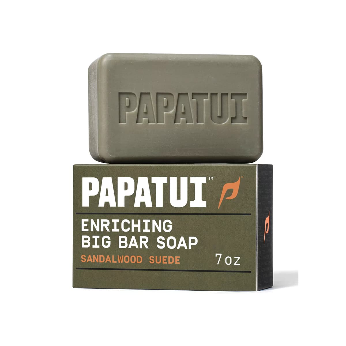 Enriching Men's Bar Soap Sandalwood Suede