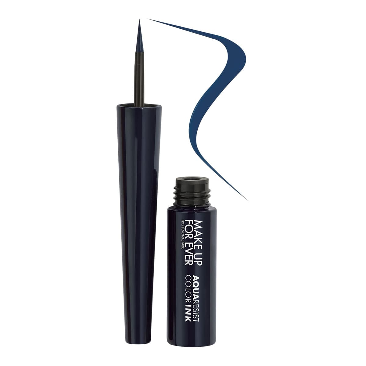 Aqua Resist Color Ink 24HR Waterproof Liquid Eyeliner, #3 Matte Midnight