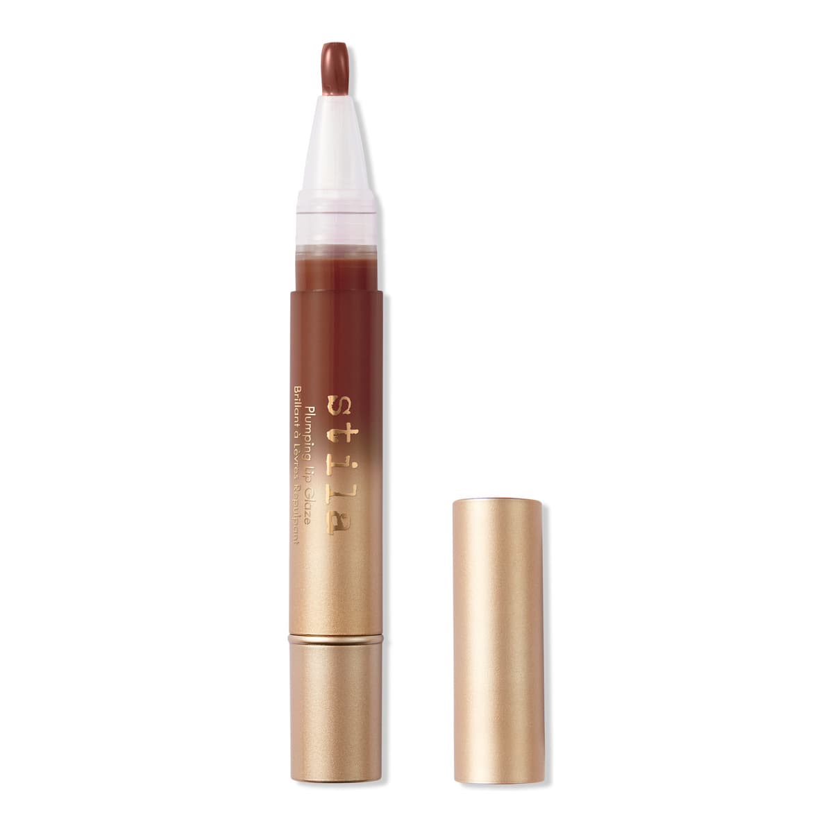 Plumping High-Shine Lip Glaze, Maple
