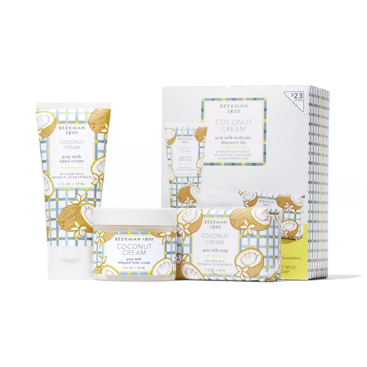 Body Lotion Set - Coconut Cream