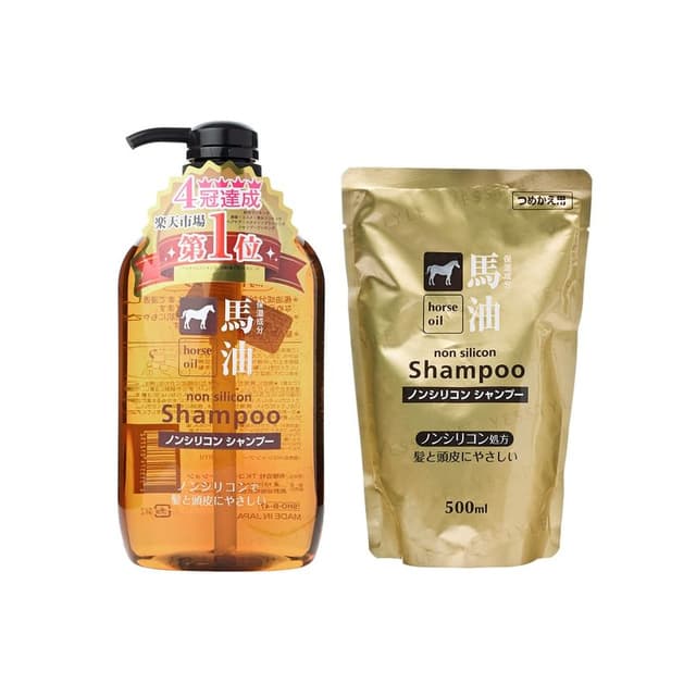 Horse Oil Non Silicone Shampoo