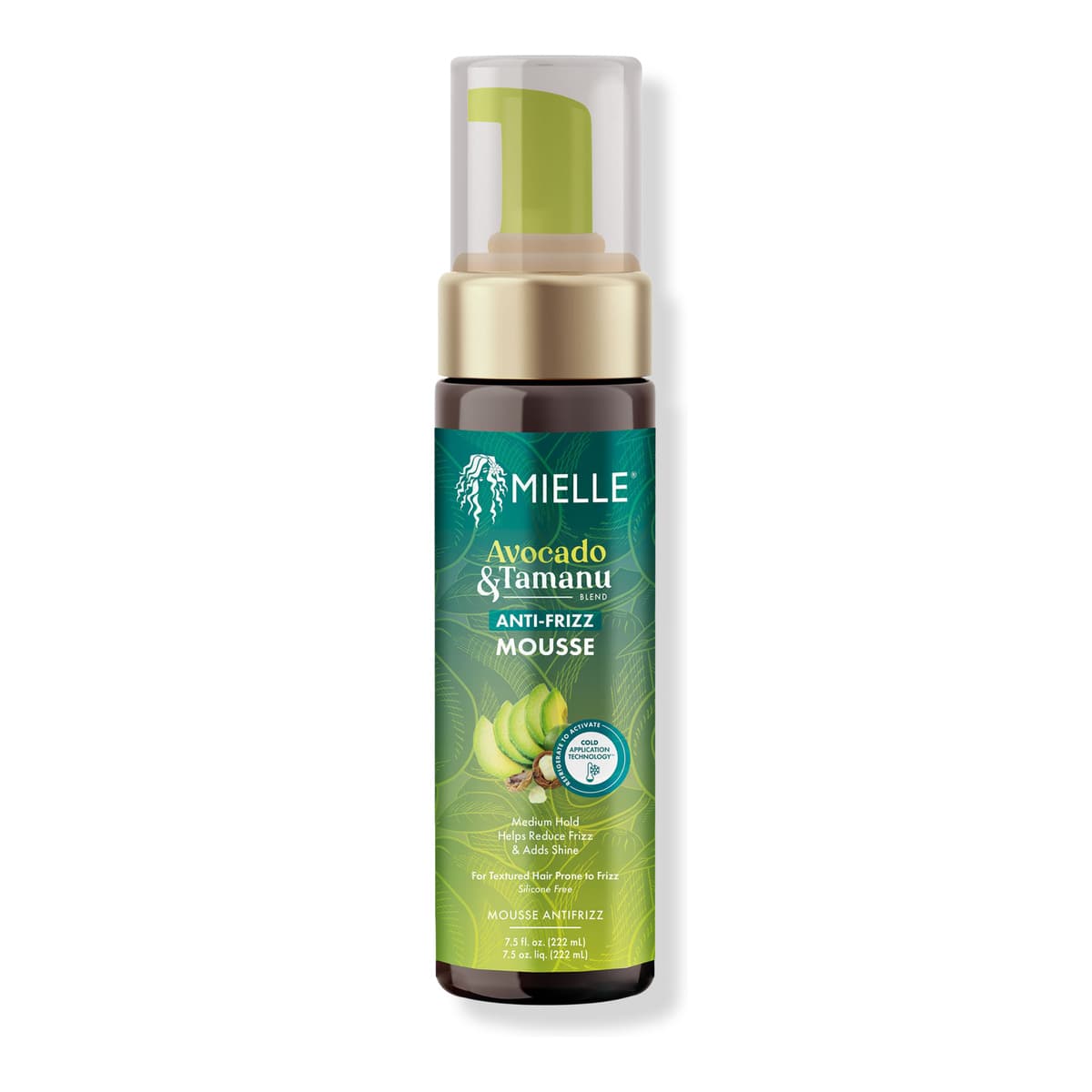 Avocado & Tamanu Anti-Frizz Mousse
