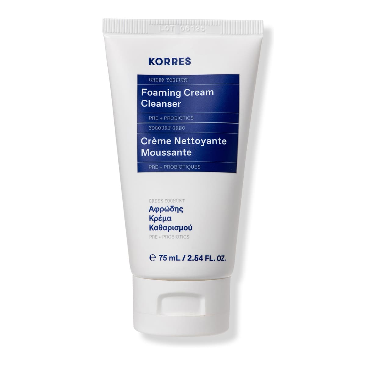 Travel Size Greek Yoghurt Foaming Cream Cleanser