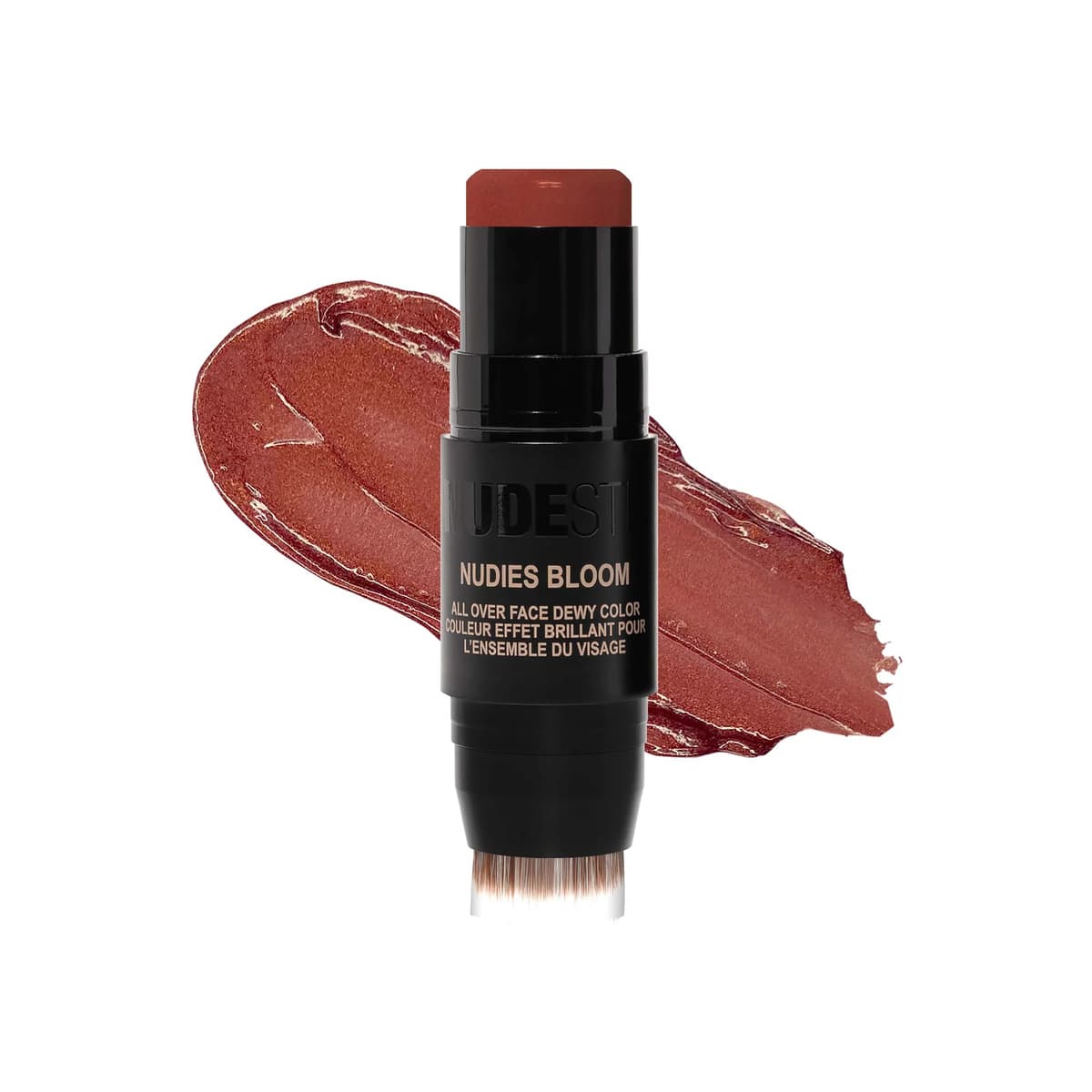Nudies Bloom All Over Face Dewy Blush Colour, Crimson Lover