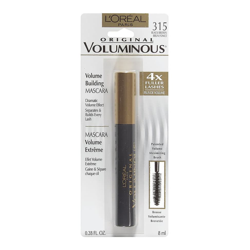 Original Washable Bold Eye Mascara, Black Brown