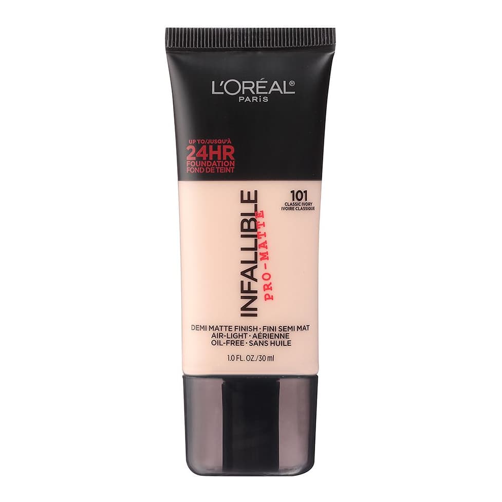 Pro-Matte Liquid Foundation Makeup, Classic Ivory