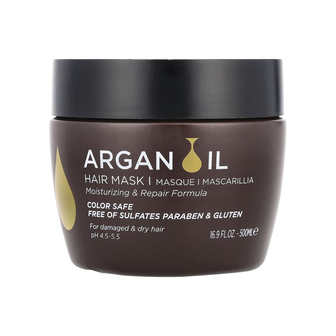 Argan Oil Hair Mask, For Damaged & Dry Hair