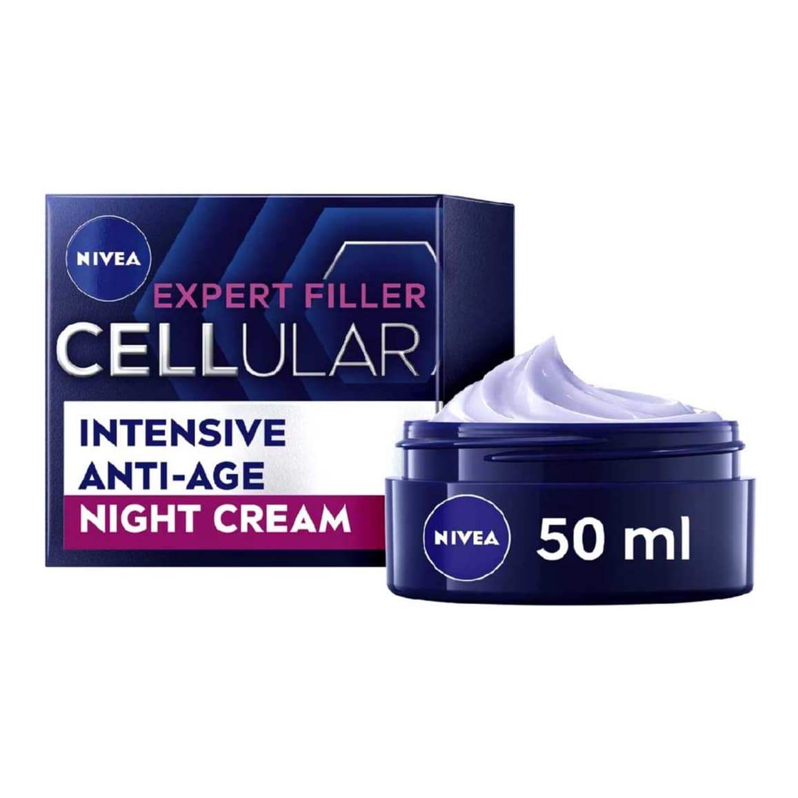Cellular Filler Hyaluronic Acid Anti-Age Night Face Cream