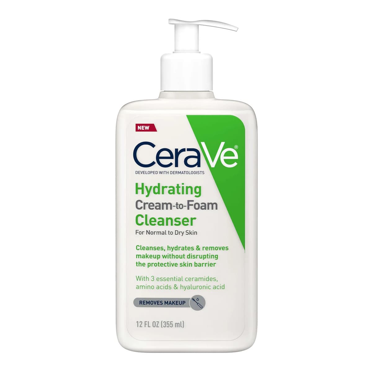 Hydrating Cream-to-Foam Cleanser with Hyaluronic Acid