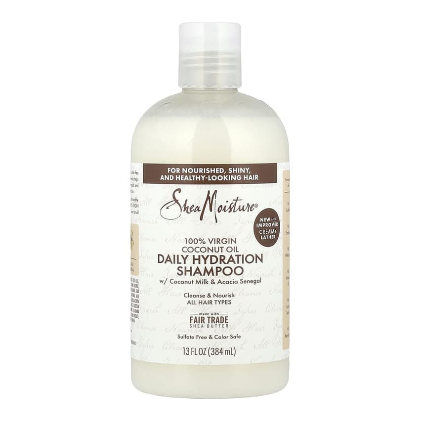 100% Virgin Coconut Oil, Daily Hydration Shampoo, For All Hair Types