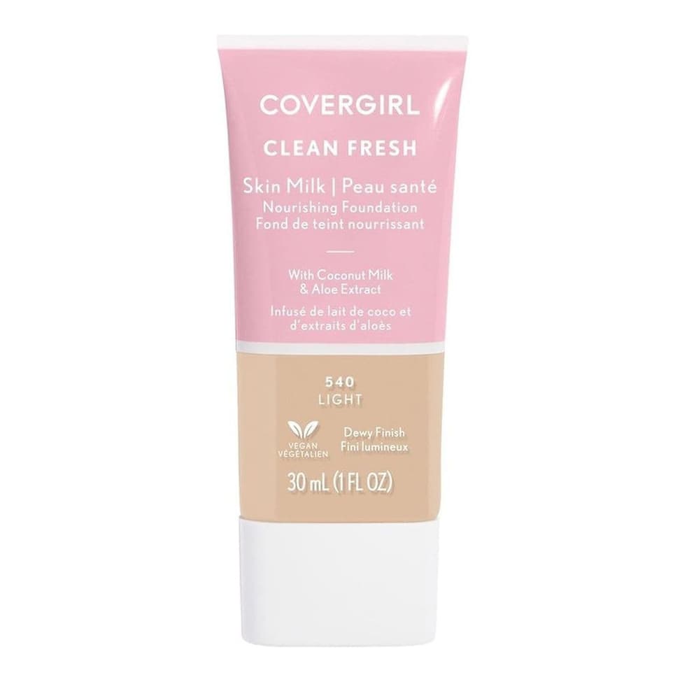 Clean Fresh Skin Milk Liquid Foundation, Light